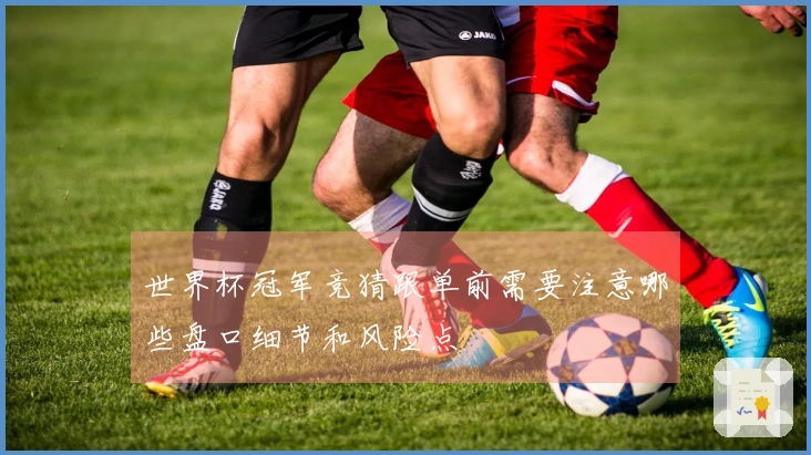 世界杯冠军竞猜跟单前需要注意哪些盘口细节和风险点