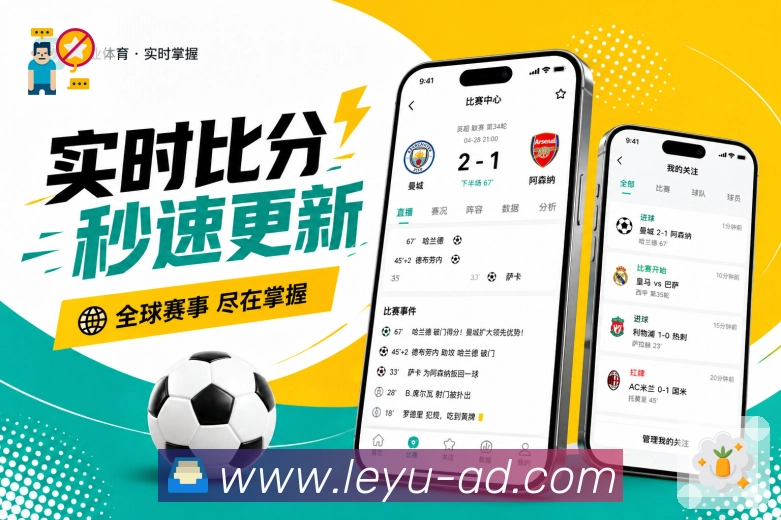 leyuApp赛中跟进:实时比分、比赛时间、关键事件和数据变化
